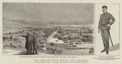 The War between Serbia and Bulgaria by Frederic Villiers